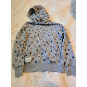 Boys Empyre Surplus Cops And Robber Donut Coffee Hoodie Pullover Size Small